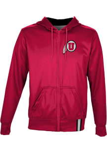 ProSphere Utah Utes Mens Red Solid Light Weight Jacket