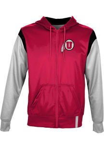 ProSphere Utah Utes Mens Red Tailgate Light Weight Jacket