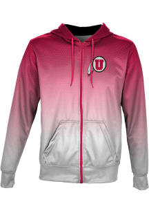 ProSphere Utah Utes Mens Red Zoom Light Weight Jacket