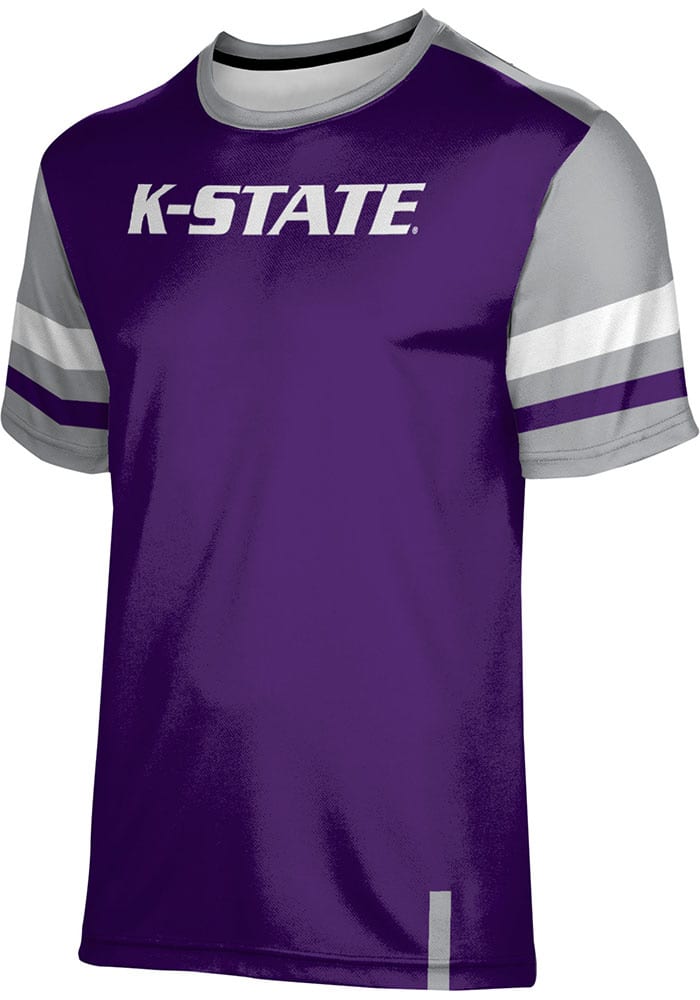ProSphere K-State Wildcats Purple Old School Short Sleeve T Shirt