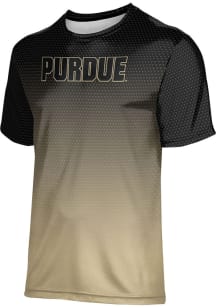 Purdue Boilermakers Black ProSphere Zoom Short Sleeve T Shirt