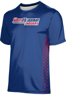 ProSphere South Alabama Jaguars Navy Blue Geometric Short Sleeve T Shirt