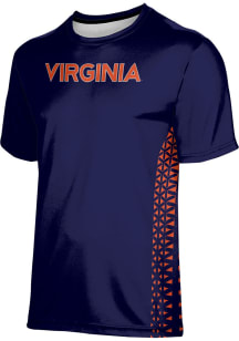 ProSphere Virginia Cavaliers Navy Blue Geometric Short Sleeve T Shirt