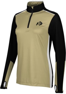 ProSphere Colorado Buffaloes Womens Black Counter 1/4 Zip Pullover