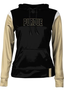 Womens Purdue Boilermakers Black ProSphere Tailgate Hooded Sweatshirt