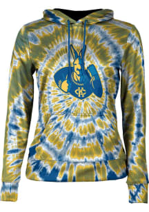 ProSphere UMKC Roos Womens Blue Tie Dye Hooded Sweatshirt