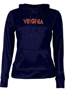 ProSphere Virginia Cavaliers Womens Navy Blue Heather Hooded Sweatshirt