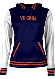 ProSphere Virginia Cavaliers Womens Navy Blue Letterman Hooded Sweatshirt