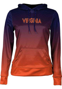 ProSphere Virginia Cavaliers Womens Navy Blue Zoom Hooded Sweatshirt