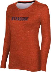 ProSphere Syracuse Orange Womens Orange Heather LS Tee