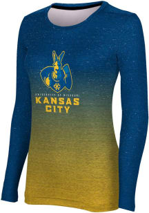 ProSphere UMKC Roos Womens Blue Ombre LS Tee