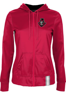 ProSphere Austin Peay Governors Womens Red Solid Light Weight Jacket