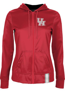 ProSphere Houston Cougars Womens Red Solid Light Weight Jacket