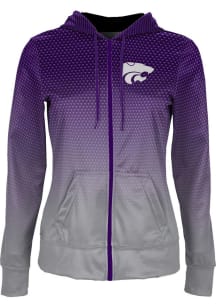 Womens K-State Wildcats Purple ProSphere Zoom Light Weight Jacket