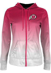 ProSphere Utah Utes Womens Red Zoom Light Weight Jacket