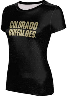 ProSphere Colorado Buffaloes Womens Black Heather Short Sleeve T-Shirt