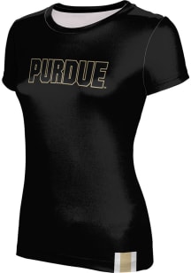 Purdue Boilermakers Black ProSphere Solid Short Sleeve T-Shirt