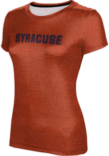 ProSphere Syracuse Orange Womens Orange Heather Short Sleeve T-Shirt