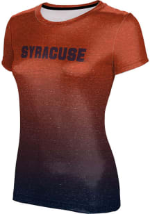 ProSphere Syracuse Orange Womens Orange Ombre Short Sleeve T-Shirt