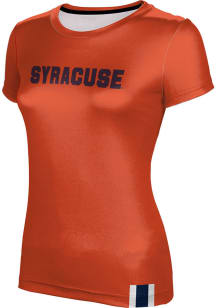 ProSphere Syracuse Orange Womens Orange Solid Short Sleeve T-Shirt
