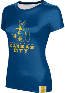 ProSphere UMKC Roos Womens Blue Solid Short Sleeve T-Shirt