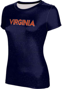 ProSphere Virginia Cavaliers Womens Navy Blue Heather Short Sleeve T-Shirt