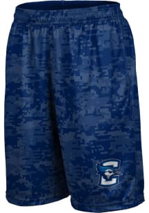 ProSphere Creighton Bluejays Mens Navy Blue Digital Shorts