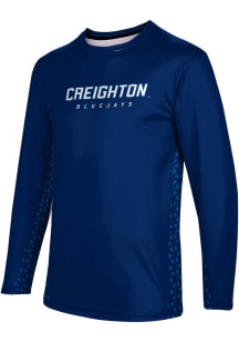 ProSphere Creighton Bluejays Navy Blue Geometric Long Sleeve T Shirt