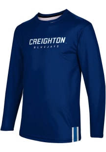 ProSphere Creighton Bluejays Navy Blue Solid Long Sleeve T Shirt