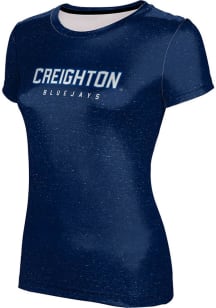 ProSphere Creighton Bluejays Womens Navy Blue Heather Short Sleeve T-Shirt