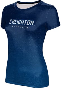 ProSphere Creighton Bluejays Womens Navy Blue Ombre Short Sleeve T-Shirt