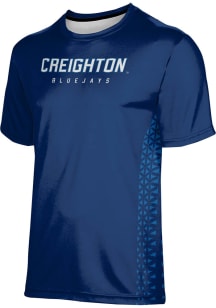 ProSphere Creighton Bluejays Youth Navy Blue Geometric Short Sleeve T-Shirt