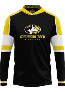 ProSphere Michigan Tech Huskies Mens Black Throwback Long Sleeve Hoodie