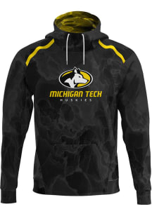 ProSphere Michigan Tech Huskies Mens Black Element Long Sleeve Hoodie