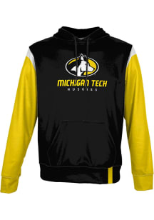 ProSphere Michigan Tech Huskies Mens Black Tailgate Long Sleeve Hoodie