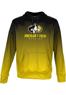 ProSphere Michigan Tech Huskies Mens Black Zoom Long Sleeve Hoodie
