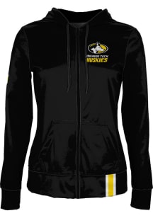 ProSphere Michigan Tech Huskies Womens Black Solid Light Weight Jacket