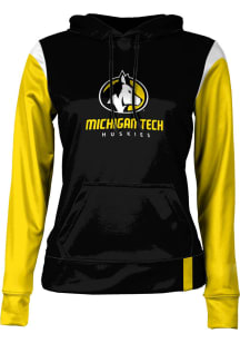 ProSphere Michigan Tech Huskies Womens Black Tailgate Hooded Sweatshirt