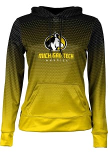 ProSphere Michigan Tech Huskies Womens Black Zoom Hooded Sweatshirt