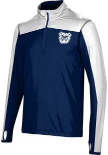 ProSphere Butler Bulldogs Mens Navy Blue Sharp Long Sleeve 1/4 Zip Pullover