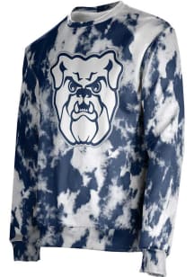ProSphere Butler Bulldogs Mens Navy Blue Grunge Long Sleeve Crew Sweatshirt
