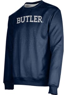 ProSphere Butler Bulldogs Mens Navy Blue Heather Long Sleeve Crew Sweatshirt