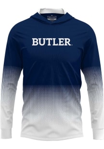 ProSphere Butler Bulldogs Mens Navy Blue Hex Pro Long Sleeve Hoodie
