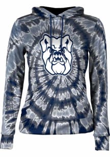 ProSphere Butler Bulldogs Womens Navy Blue Tie Dye Hooded Sweatshirt