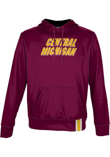 ProSphere Central Michigan Chippewas Youth Maroon Solid Long Sleeve Hoodie