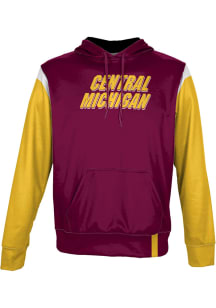 ProSphere Central Michigan Chippewas Youth Maroon Tailgate Long Sleeve Hoodie