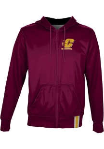 ProSphere Central Michigan Chippewas Youth Maroon Solid Light Weight Jacket