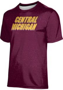 ProSphere Central Michigan Chippewas Youth Maroon Heather Short Sleeve T-Shirt