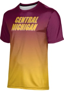 ProSphere Central Michigan Chippewas Youth Maroon Zoom Short Sleeve T-Shirt