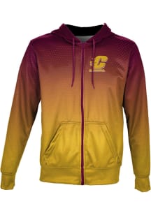 ProSphere Central Michigan Chippewas Mens Maroon Zoom Light Weight Jacket